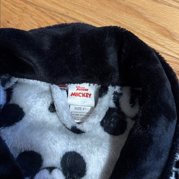 Gray Mickey Mouse Robe - Picture 3 of 3